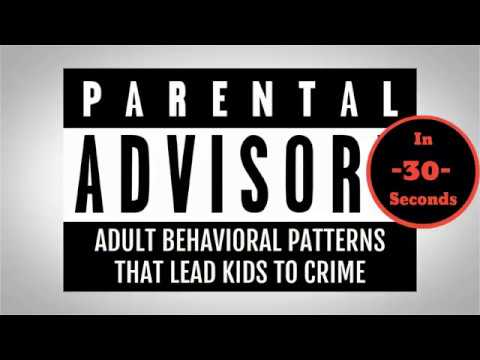 Your Behavior May Lead Your Child Toward Crime