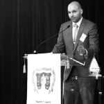 Sam Adamo presents Harris County Criminal Defense Lawyer Lifetime Achievement Award